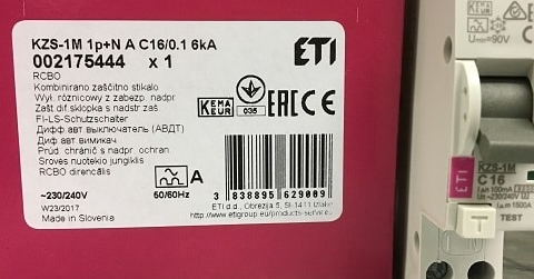Nieuwsbericht: ETI KZS aardlekautomaat