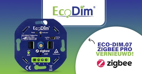 Nieuwsbericht: Meest complete Zigbee druk/draaidimmer 