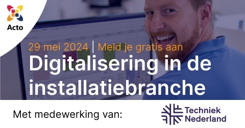 Nieuwsbericht: Digitalisering in de installatiebranche
