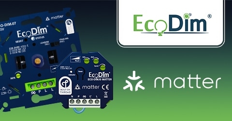 Nieuwsbericht: Gloednieuw en een primeur: Matter dimmers