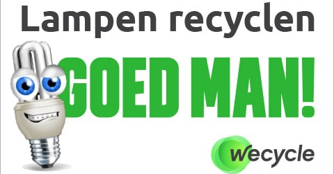 Nieuwsbericht: ‘Lampen recyclen. Goed man!’ 