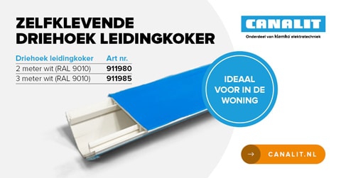Nieuwsbericht: Zelfklevende leidingkoker