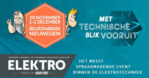 Nieuwsbericht: ELEKTRO verplaatst naar december