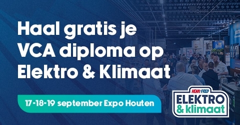Nieuwsbericht: Haal gratis je VCA diploma op Elektro & Klimaat