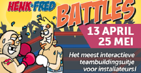 Nieuwsbericht: Meld je aan voor de Henk & Fred Battles