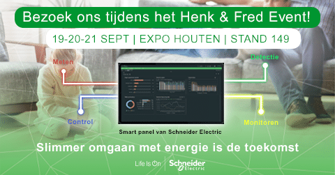 Nieuwsbericht: Bezoek Schneider Electric op het Henk & Fred Event