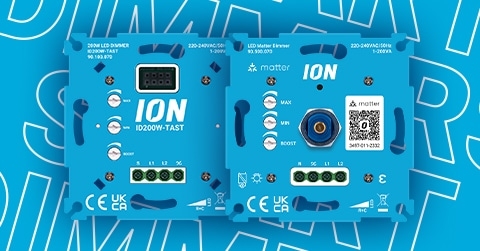 Nieuwsbericht: LED Smart Dimmers van ION INDUSTRIES