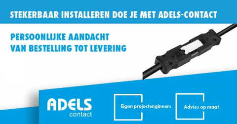 Nieuwsbericht: Stekerbaar installeren met Adels-Contact