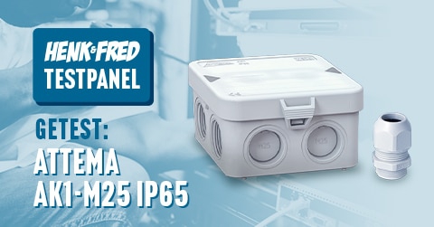 Nieuwsbericht: Getest: Attema Kabeldoos AK1-M25 IP65
