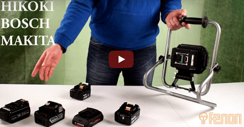 Nieuwsbericht: FENON machine accu werklamp