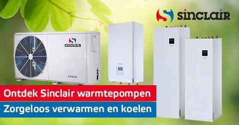 Nieuwsbericht: Sinclair warmtepompen